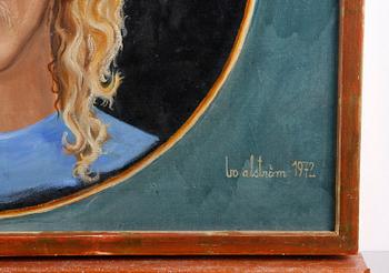 ALSTRÖM, BO, olja på duk, signerad och daterad 1972.