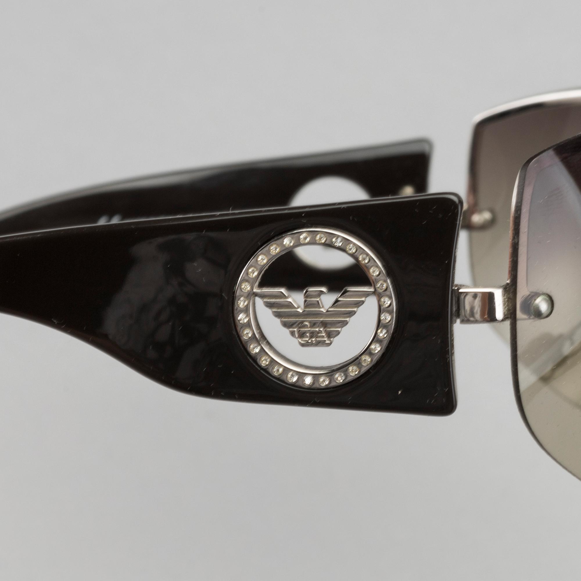 Armani Sunglasses (EA 9345/S) Emporio Armani EA4234U Polarized 5001T3 Square Matte Black  main image 4