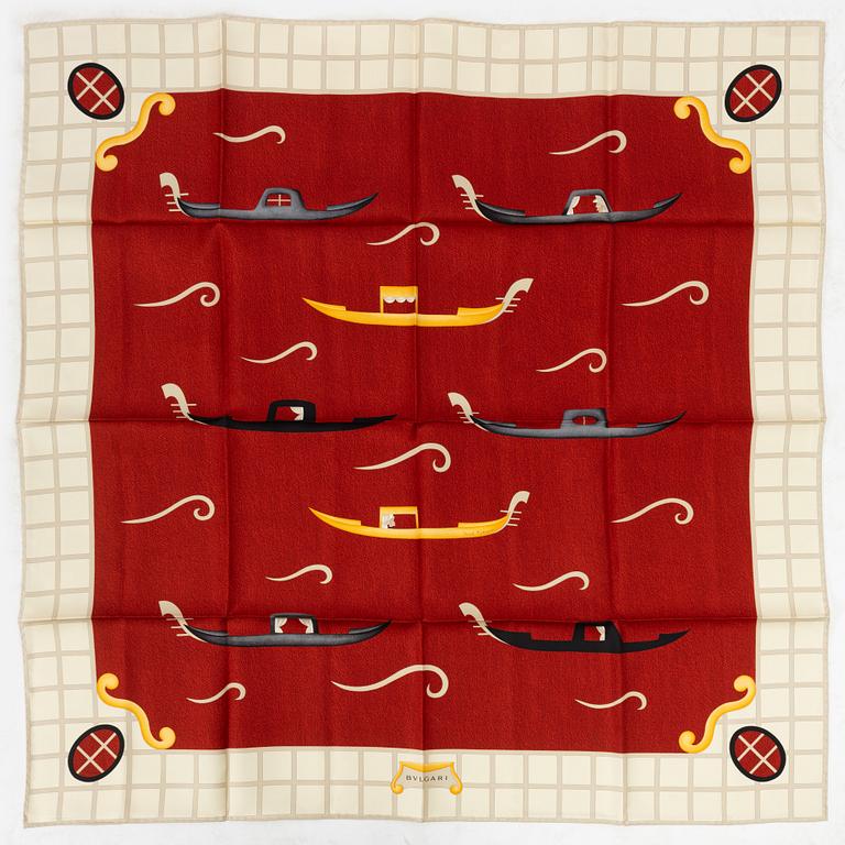 Bulgari, scarves, 2 pcs.