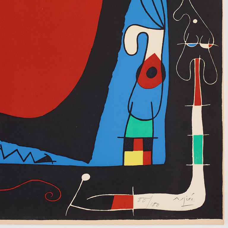 Joan Miró, "La Femme au Miroir".