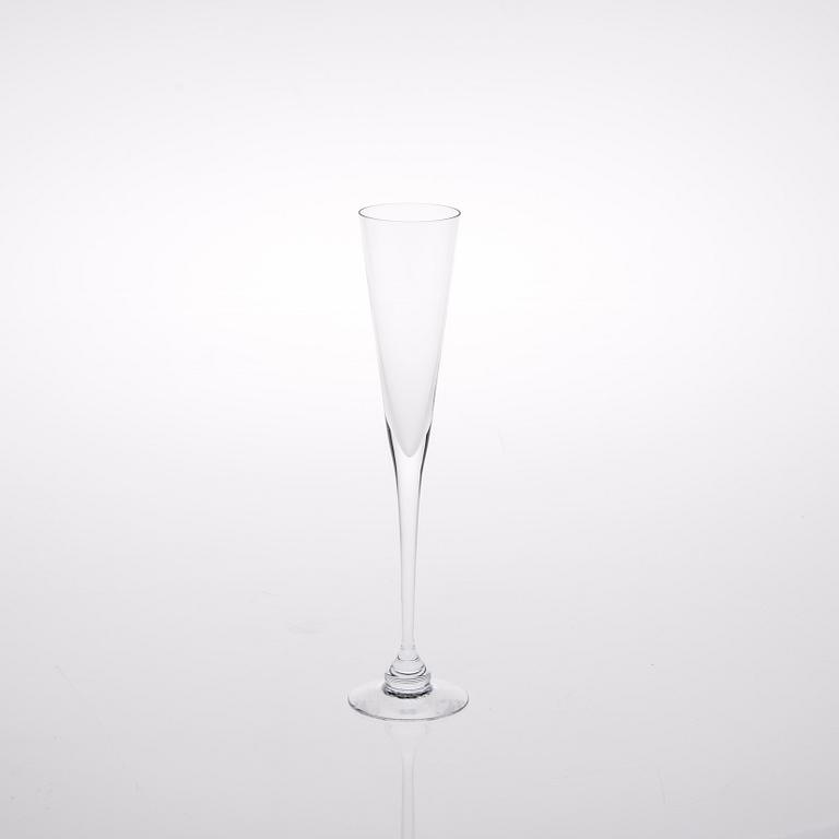 GLASSERVIS, 22 st, "Aurora", Heikki Orvola, Iittala, 1900-talets slut.
