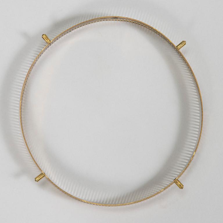 Alvar Aalto, a pendant lamp A332, 'Beehive' for Valaistustyö.