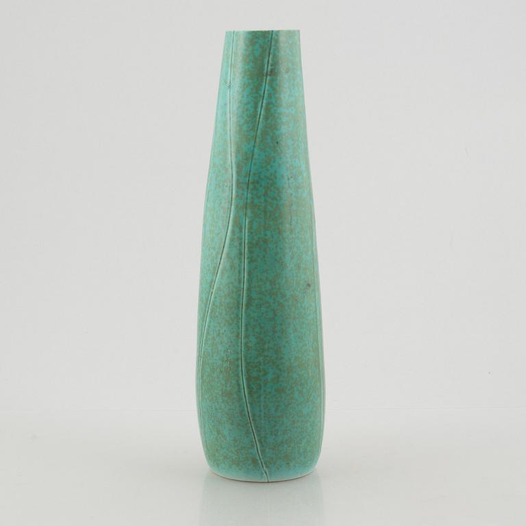 Carl-Harry Stålhane, a stoneware vase, 'Frusen musik', Rörstrand circa 1948.