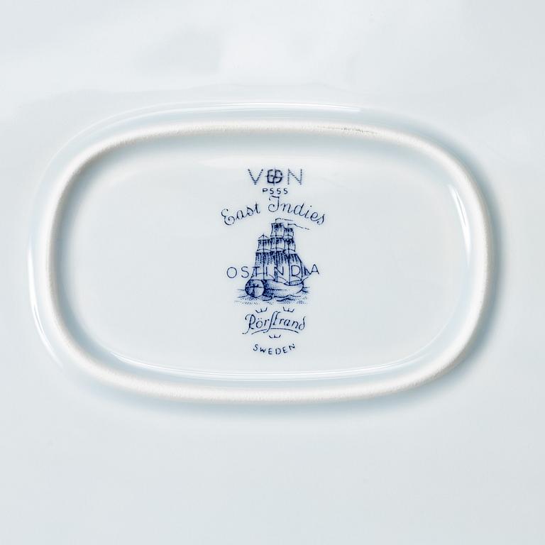 Dinner service, approximately 63 pieces, stoneware and porcelain, "East India", Rörstrand.