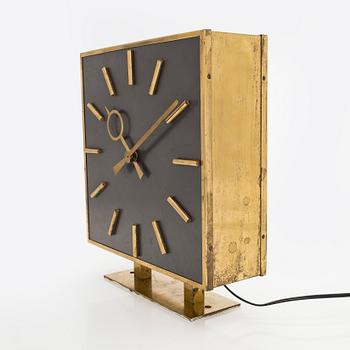 Wall clock, made to order, for The copper House,   Arkkitehtitoimisto Blomstedt & Lampén 1958.