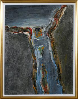 WIKING SVENSSON, olja på duk, signerad.