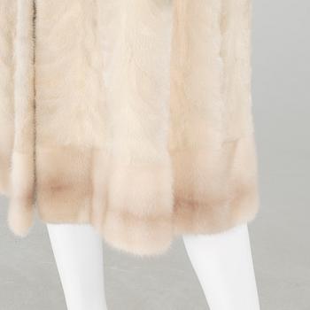 A mink fur coat.