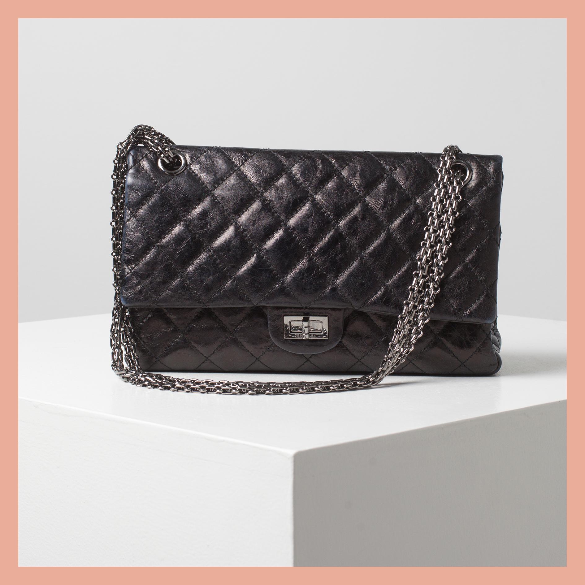 VÄSKA "Double Flap bag", Chanel.