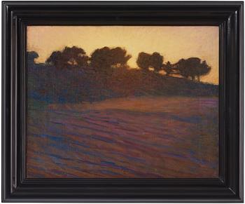 Fritz Lindström, French landscape.