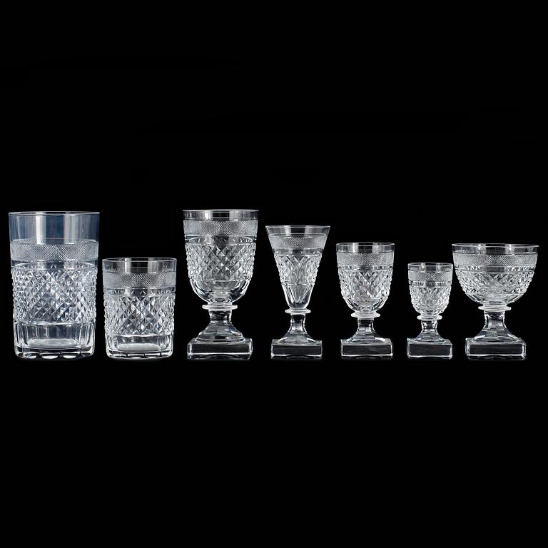 GLASSERVIS, 83 delar, "Kent", Elis Bergh, 1900-tal.