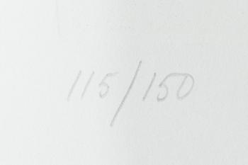 Gudmar Olovson, akvatint, signerad Gudmar och numrerad 115/150 med blyerts.