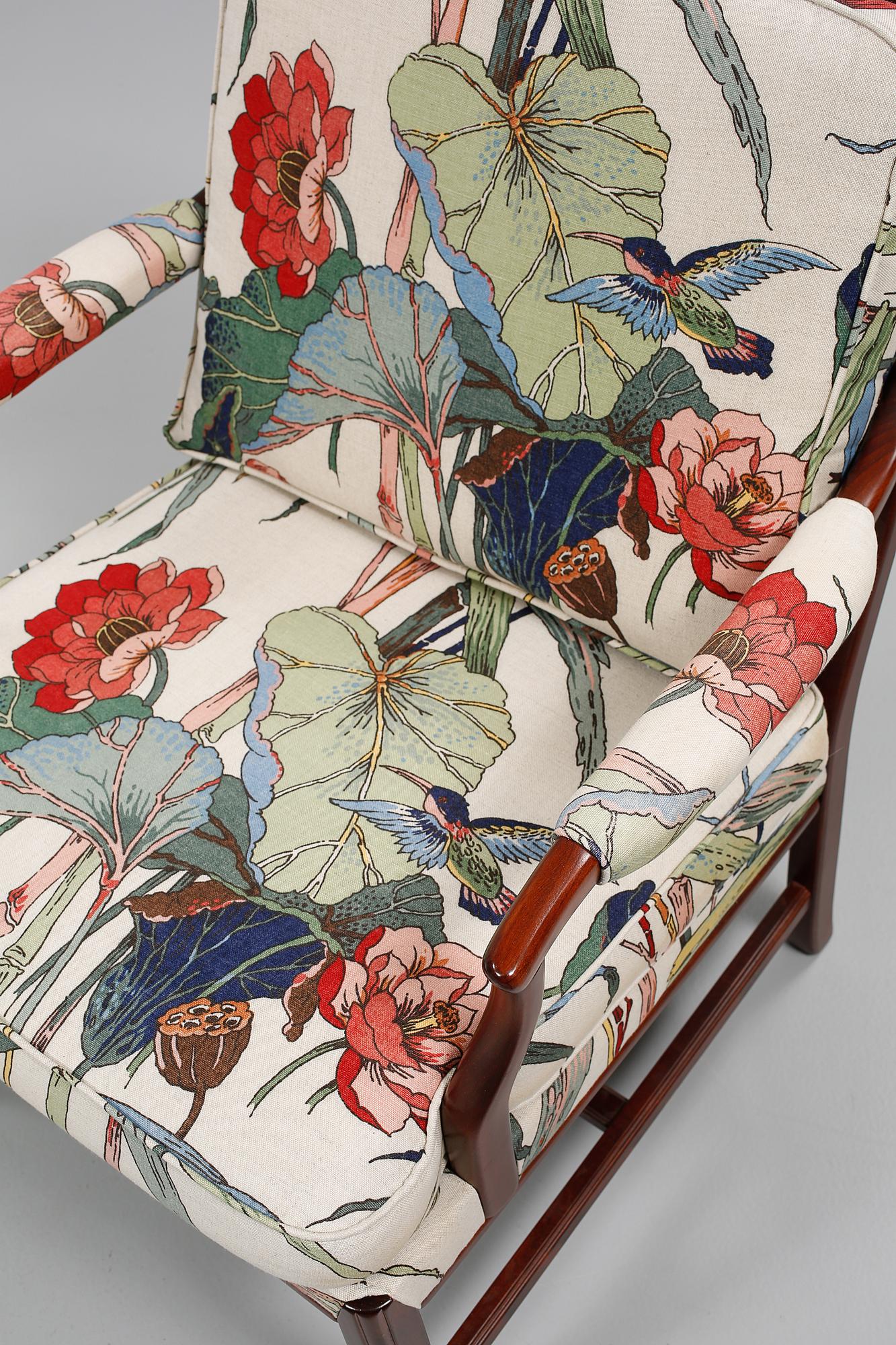 KARMSTOLAR, ett par, "Ellinor", Bröderna Andersson, 1900-talets andra hälft.