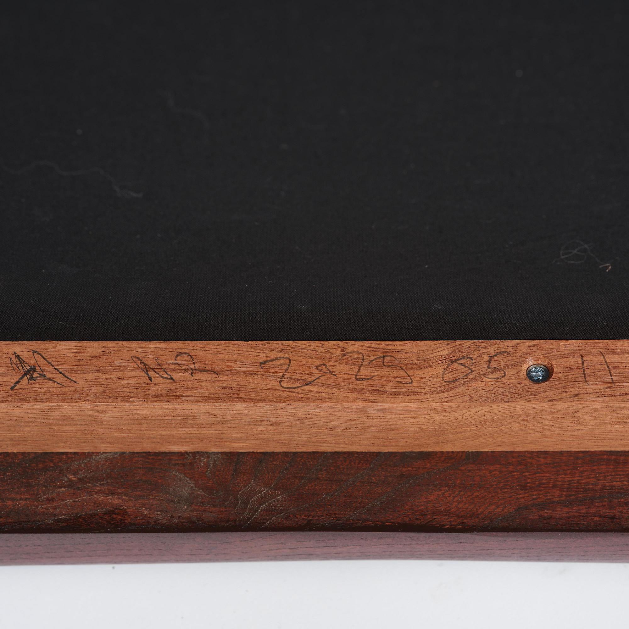 Niklas Runesson, a unique chair, executed in his studio, Stockholm, 2025.