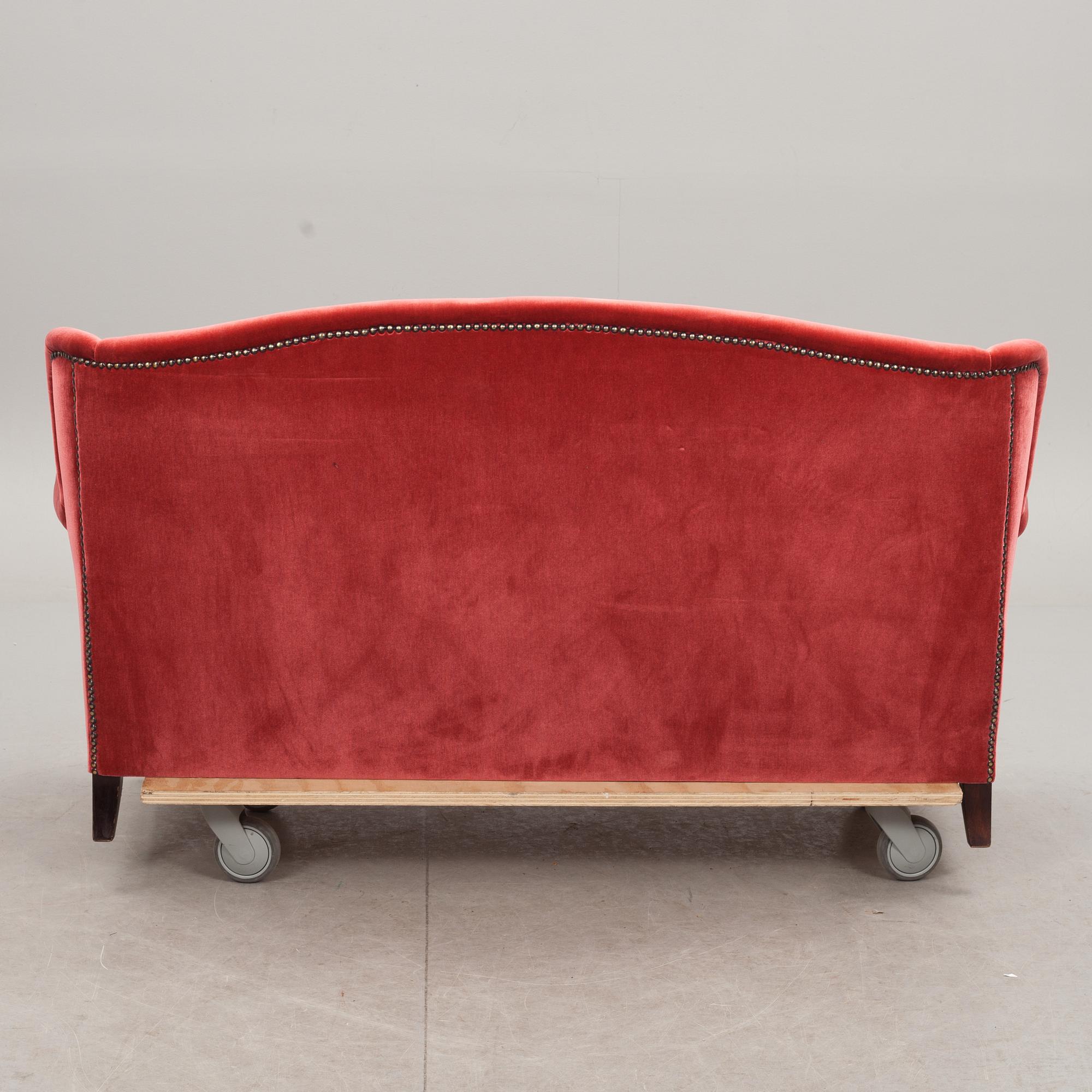 SALONGSMÖBLEMANG, 3 delar, 1900-talets mitt.