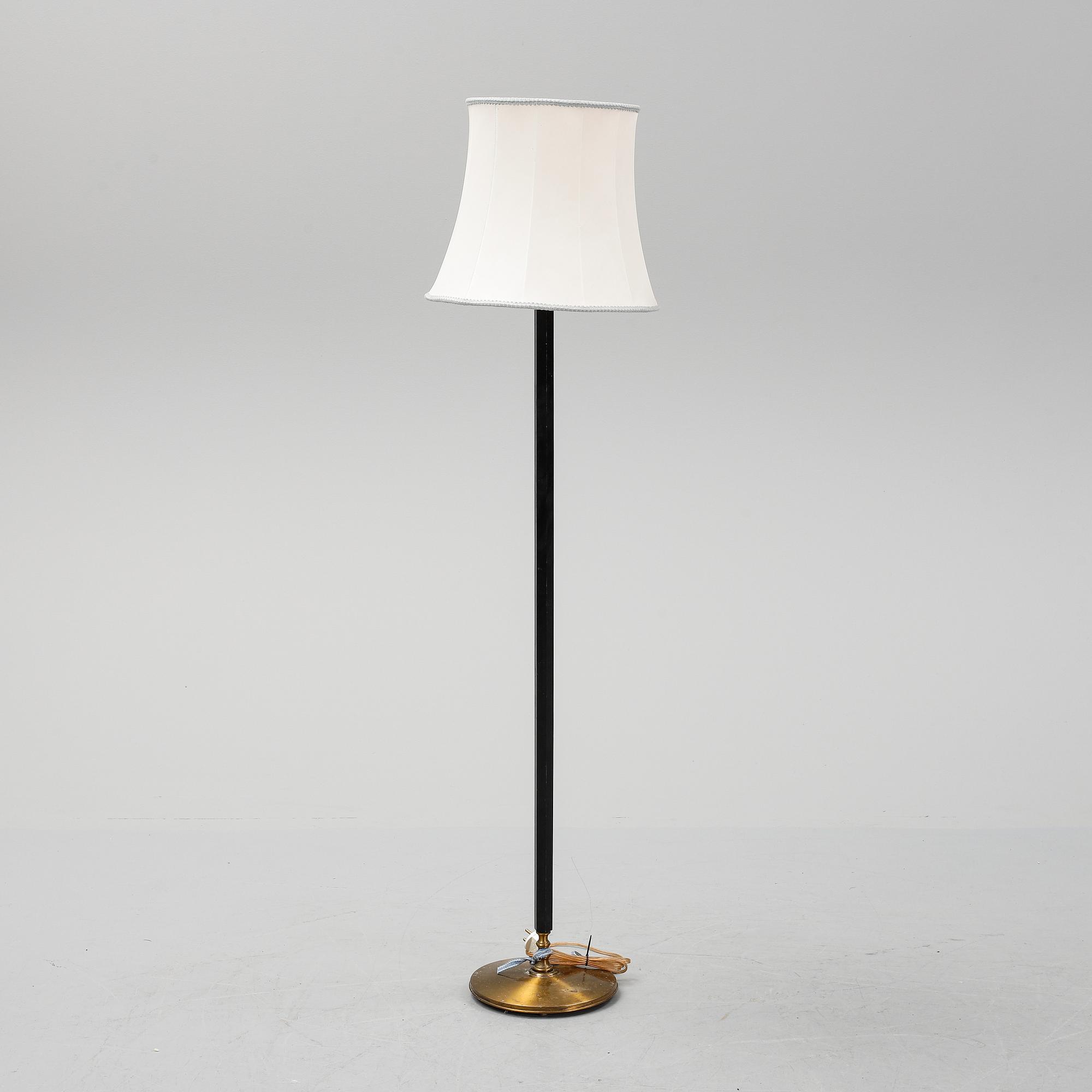 A Böhlmarks model 2755 floor light, 1920's/30's.