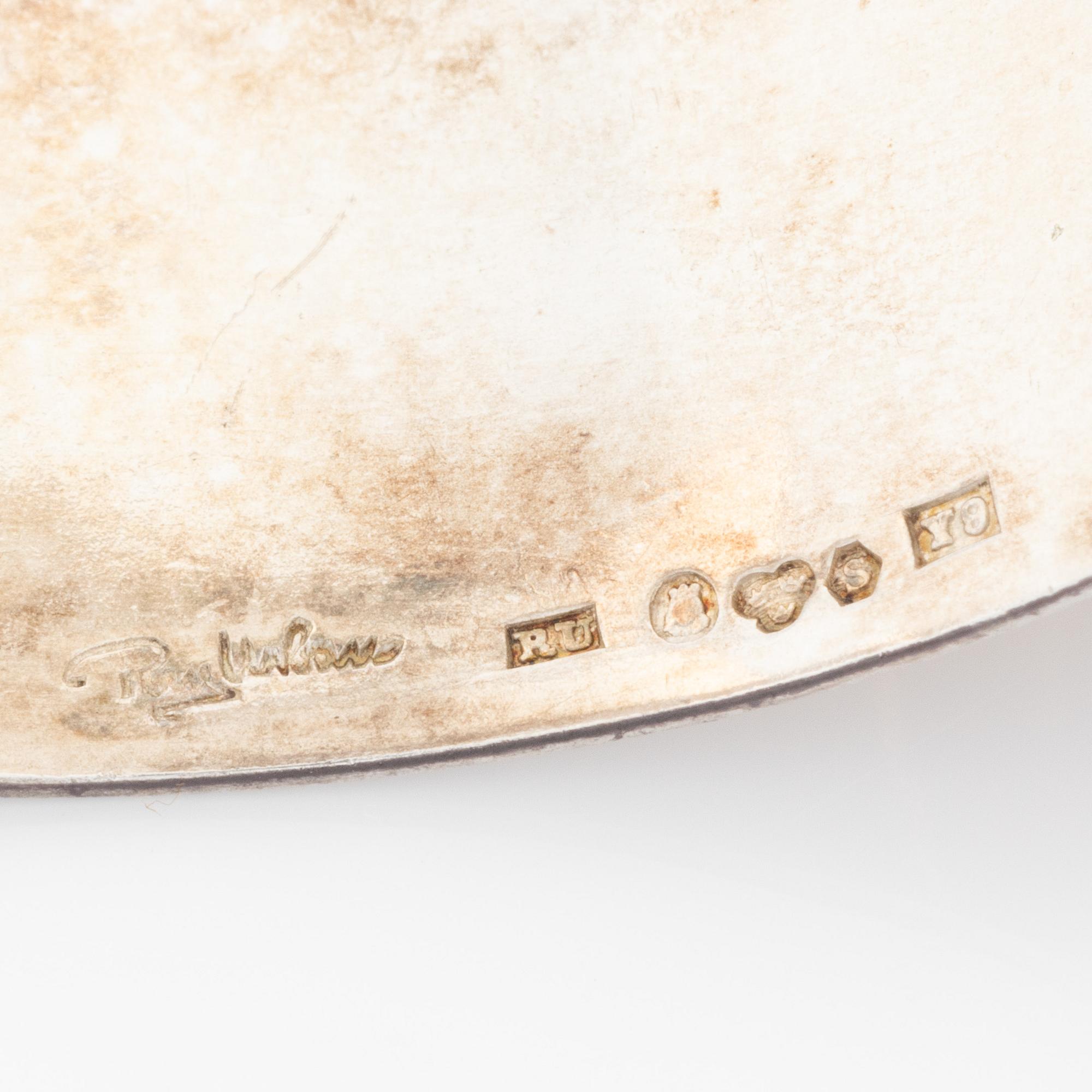 Rey Urban armring silver, Stockholm 1973.