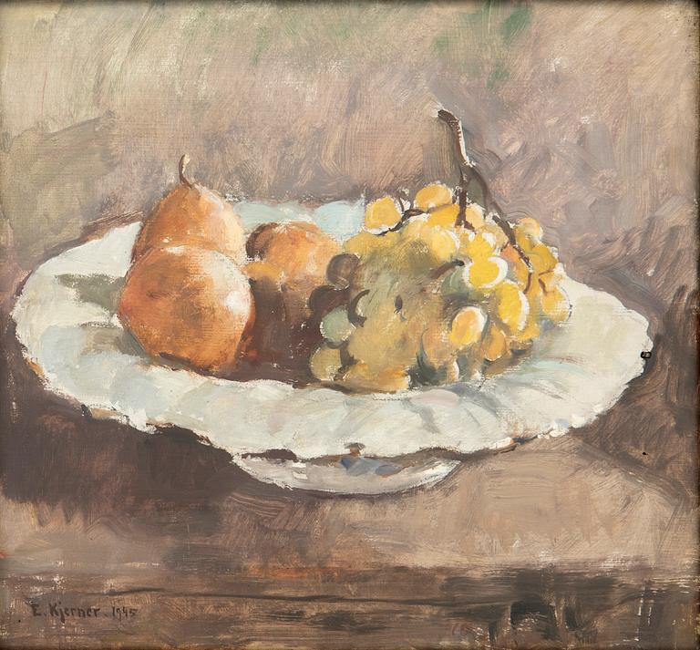 Esther Kjerner, Still Life with Fruit.