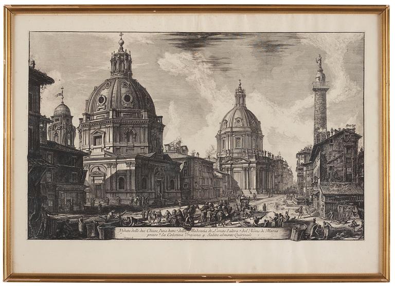 Giovanni Battista Piranesi, Ur "Vedute di Roma".