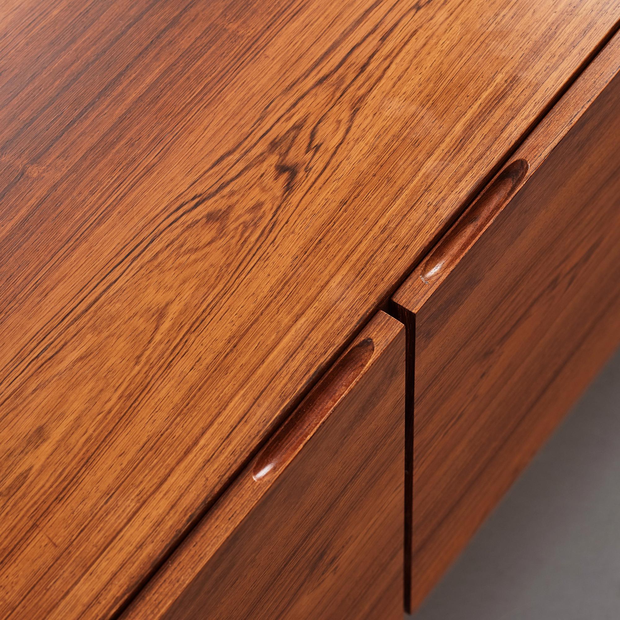 Ib Kofod-Larsen, a rosewood veneered sideboard, Seffle Möbelfabrik, Sweden 1960s.