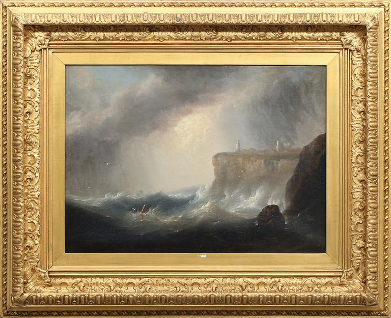 JOHN WARKUP SWIFT, olja på duk, signerad.