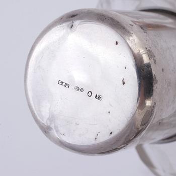 PARTI SILVER, 7 delar, tot vikt 700 gram.