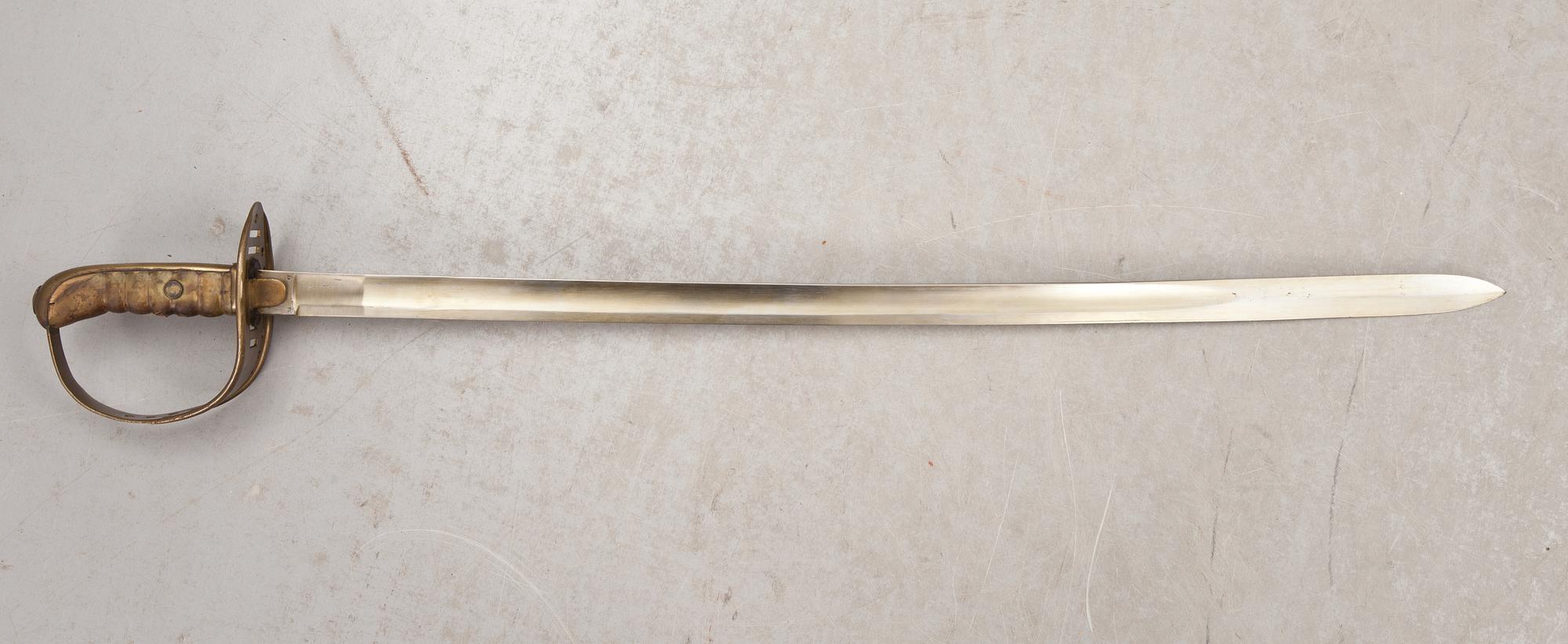 SABEL, m, 1867 för manskap kavallleri.