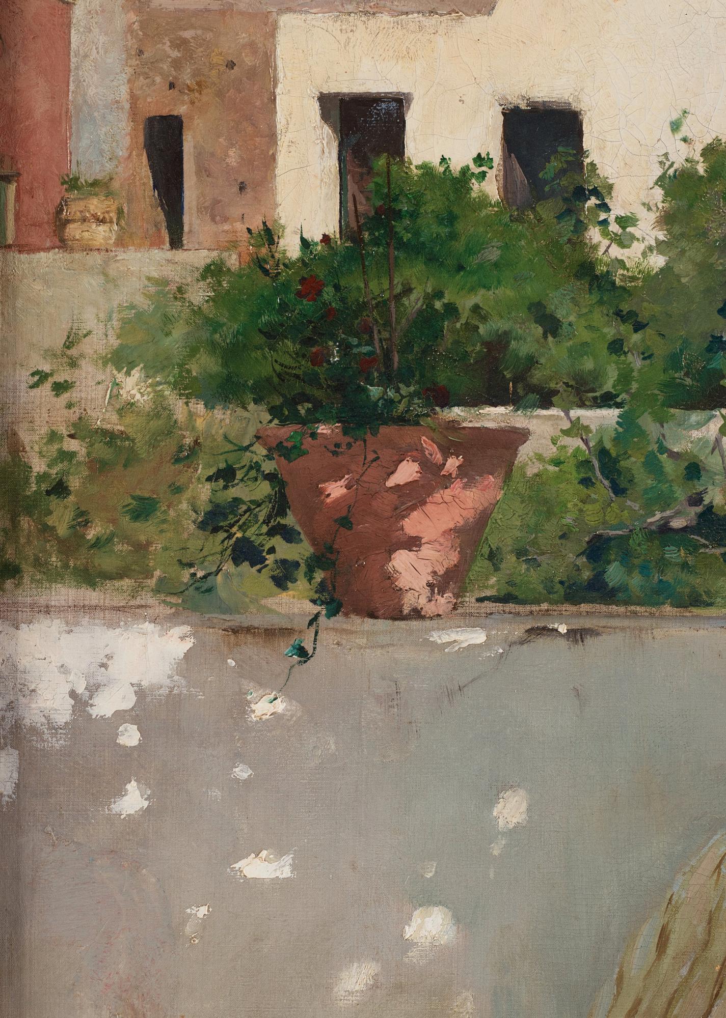 Georg Pauli, Flicka på Capri.