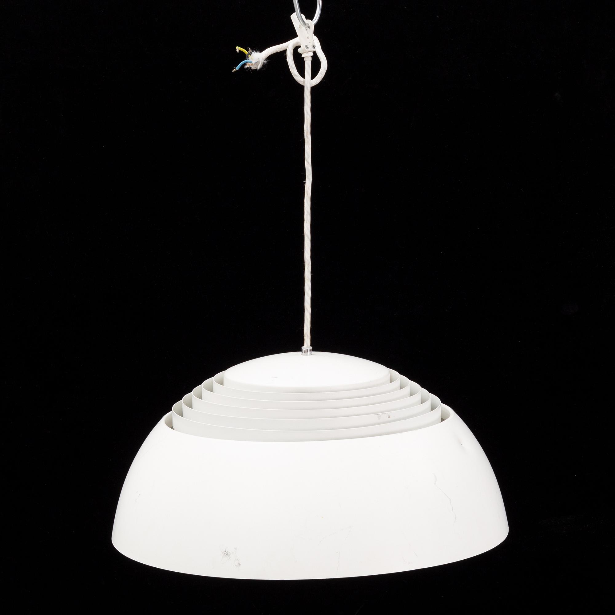 Arne Jacobsen, an 'AJ Royal Pendel' lamp, Louis Poulsen, Denmark.