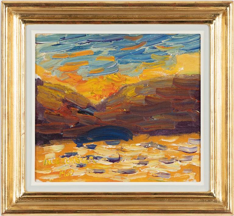 Inge Schiöler, 
"Solnedgång" (Koster 1960).