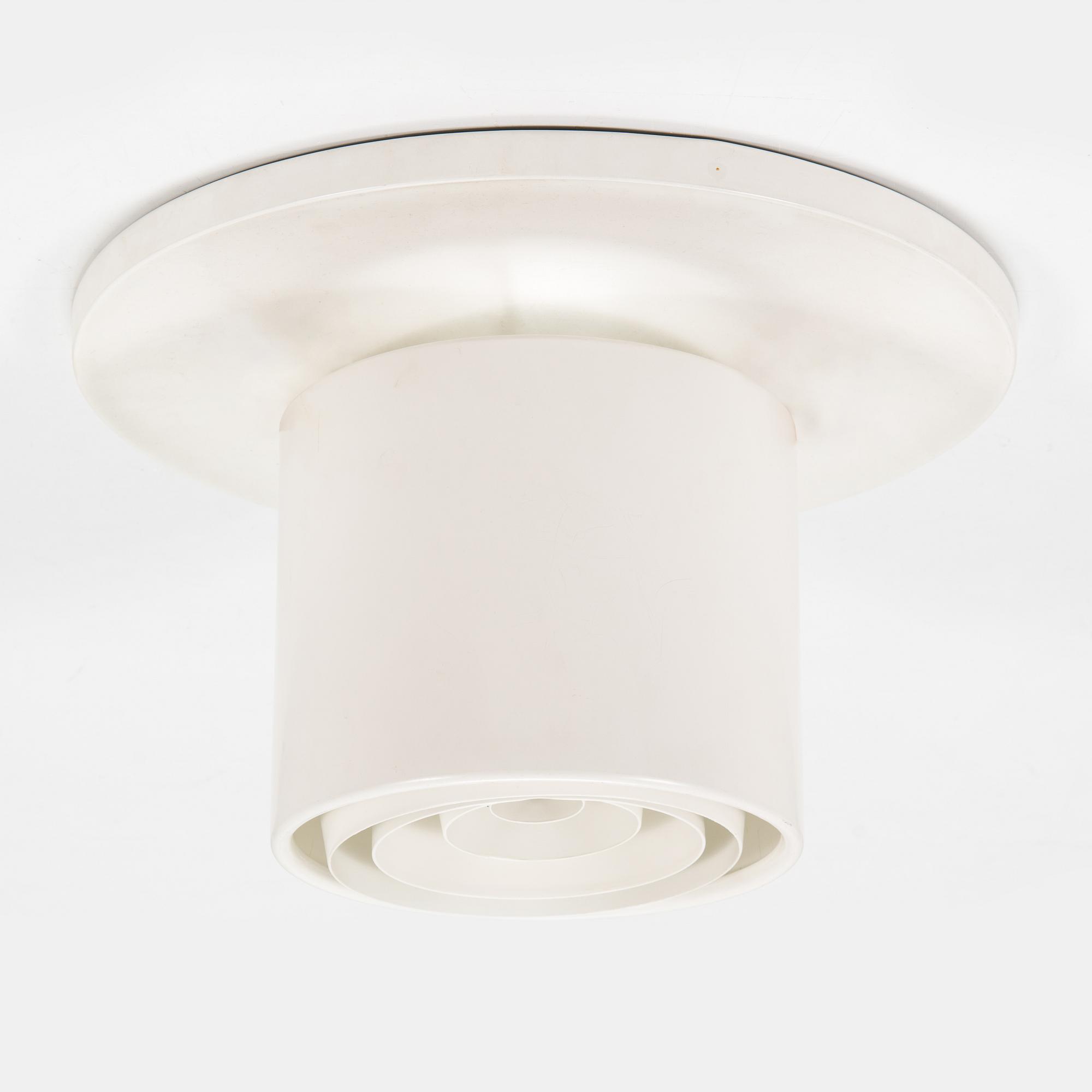 Alvar Aalto, a ceiling light ' A 624' for Valaistustyö. Designed 1954.