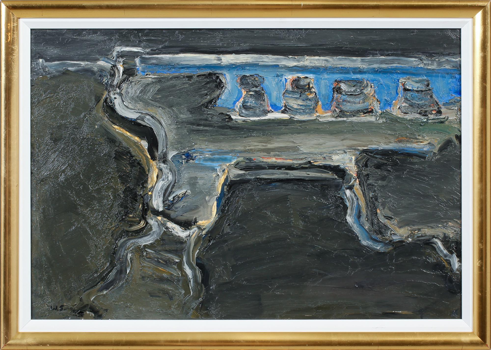 WIKING SVENSSON, olja på duk, monogramsignerad.