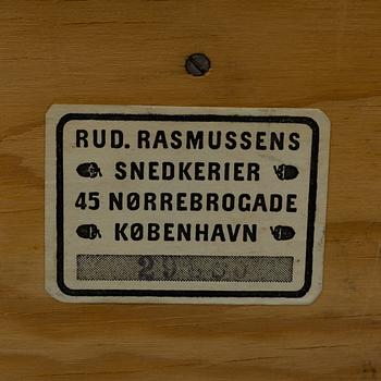 MOGENS KOCH, a three-part- teak 'Reol' bookcase Rud. Rasmussens, Snedkerier, Copenhagen, Denmark.