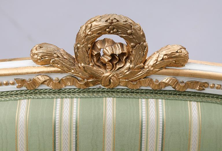SOFFA, sk badkarsmodell, gustaviansk stil, 1900-talets början.