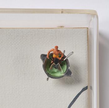 Marie-Louise Ekman, "En ung flicka som tittar".