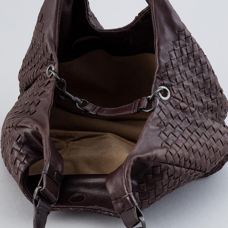 Bottega Veneta, a leather bag.