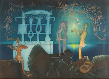 Roberto Matta, Ur: "L'arc, obscure des heures".