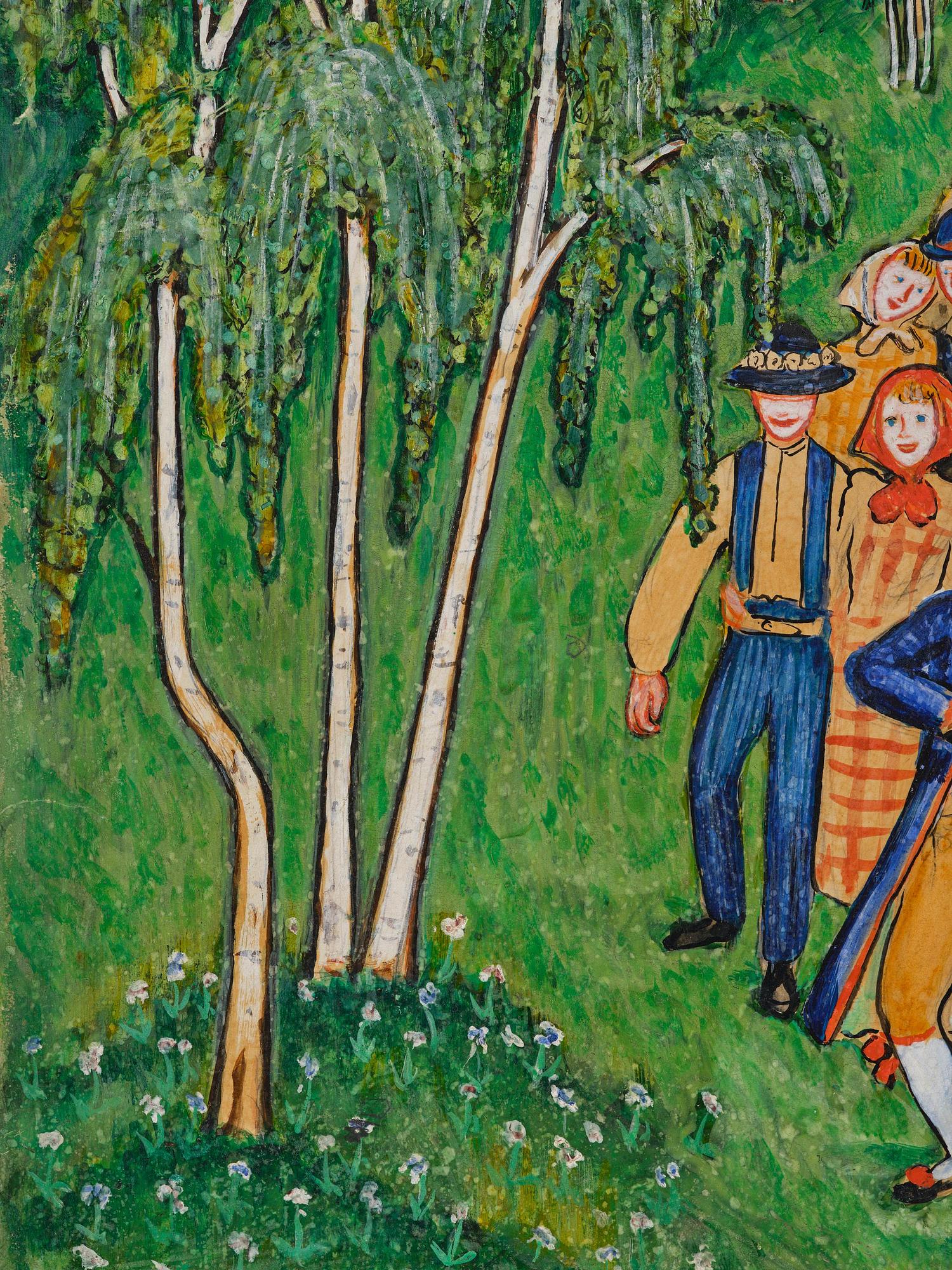 Nils von Dardel, ”Midsommar”.