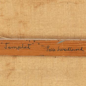 PELLE SWEDLUND, oil on canvas, signed.