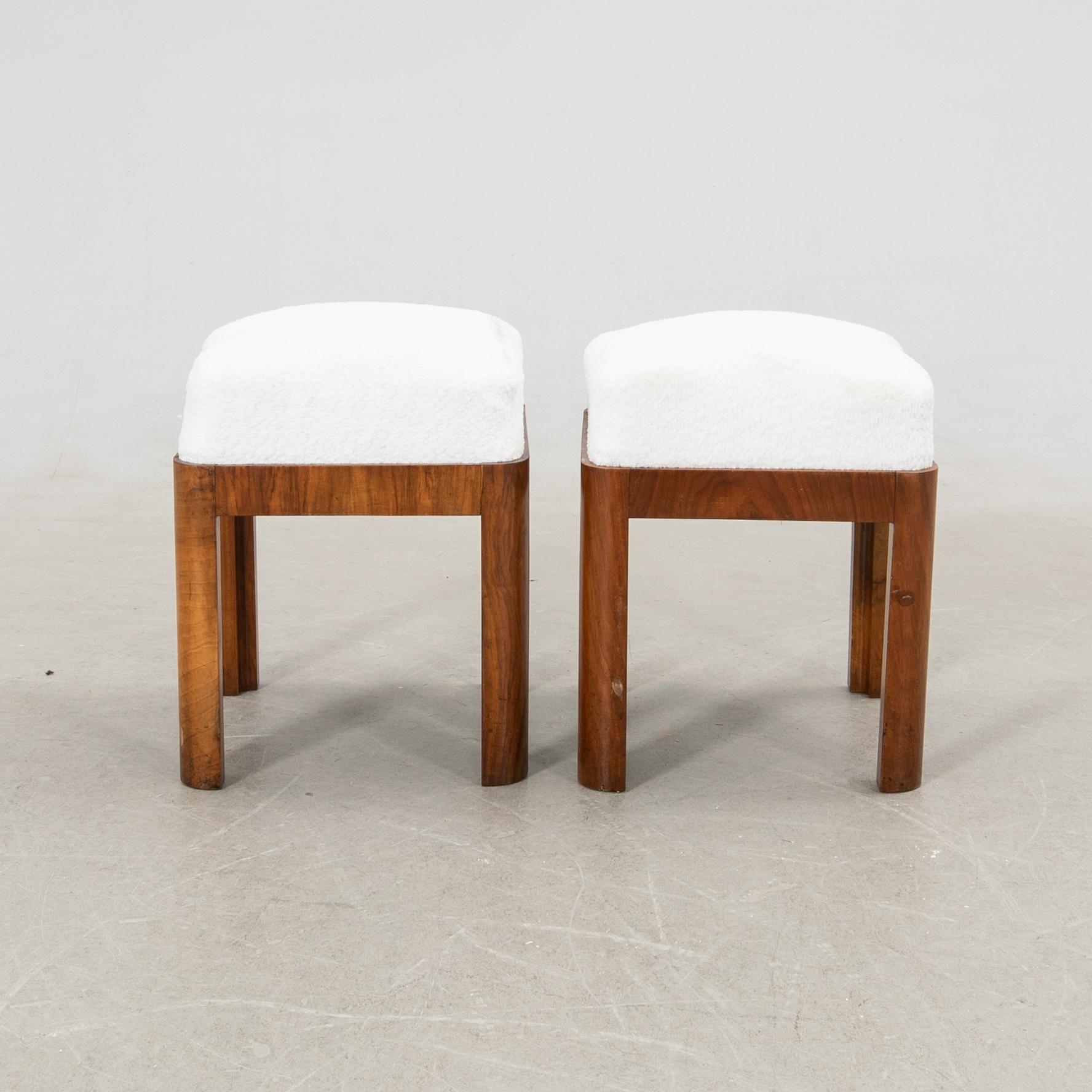 Pallar, ett par, Art Deco, 1900-talets första hälft.