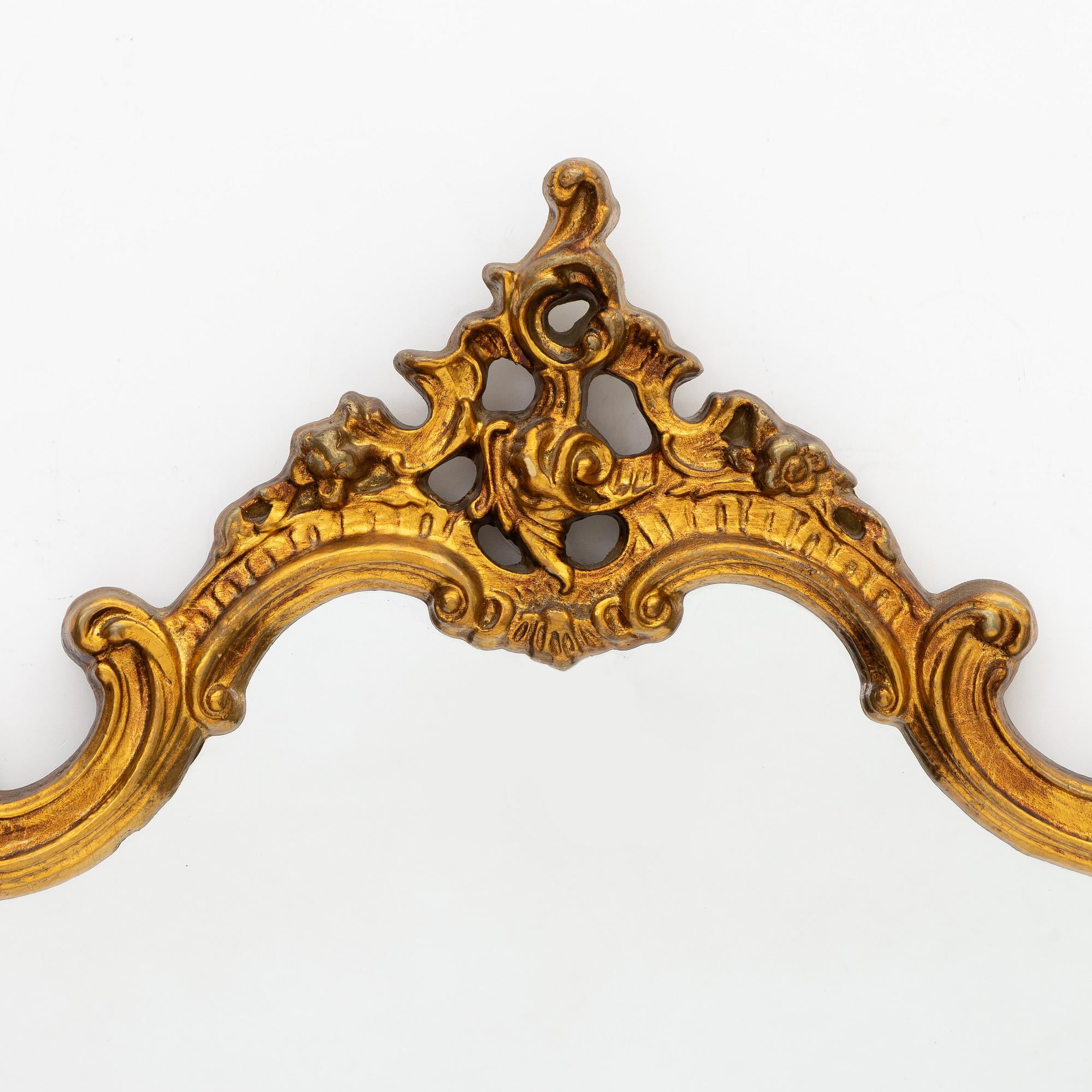 Spegel med konsolbord, barockstil, sent 1900-tal.