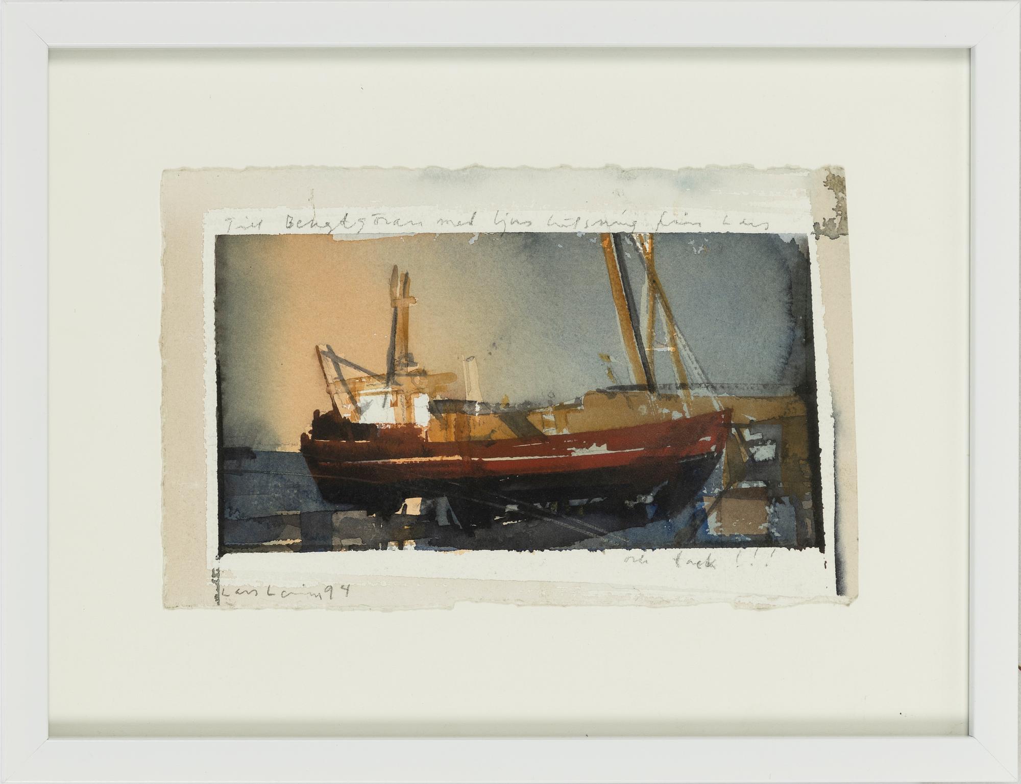 Lars Lerin, Untitled.