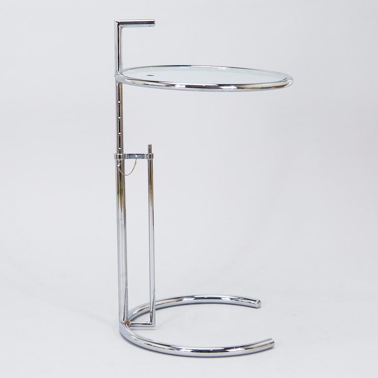 Eileen Grey, a 'E1027' side table, Aram designs ClassiCon, late 20th century.