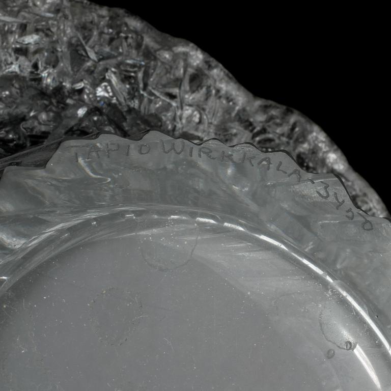 SKÅL, glas, Tapio Wirkkala, Ittala. 1900-talets andra hälft.