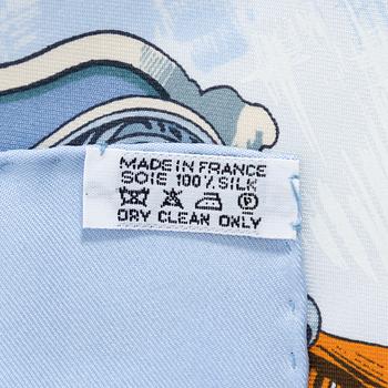 Hermès, scarf, "Traineaux et Glisades".
