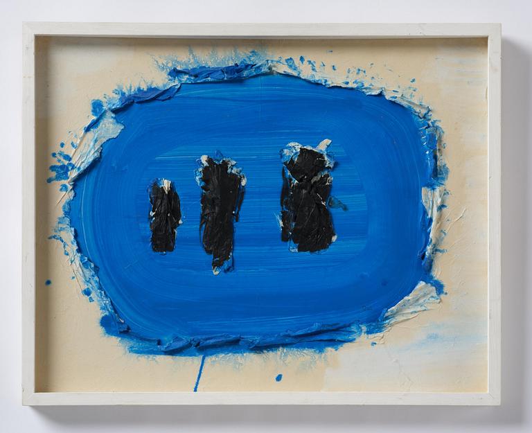 Rune Hagberg, Composition in blue.