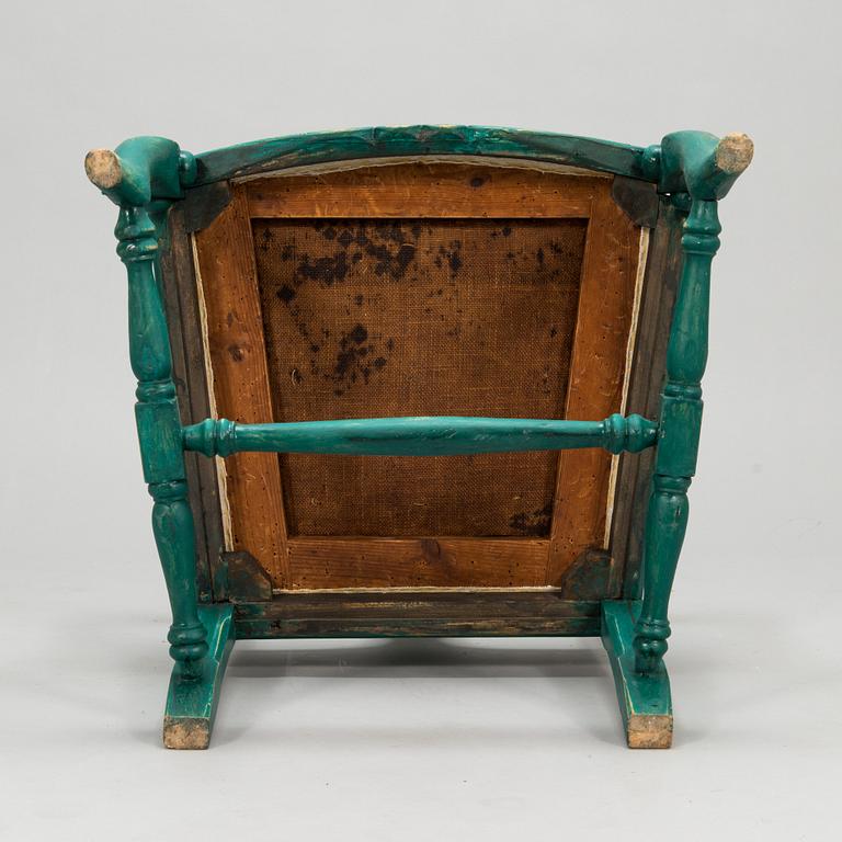 A rococo style armchair, first half of the 20th century.