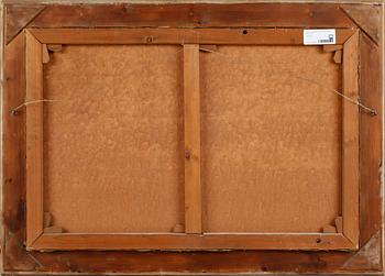 ADELSTEEN NORMANN, olja på pannå, sign.