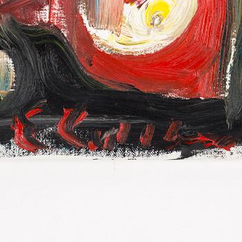 ERLAND CULLBERG, oil on canvas, signed.
