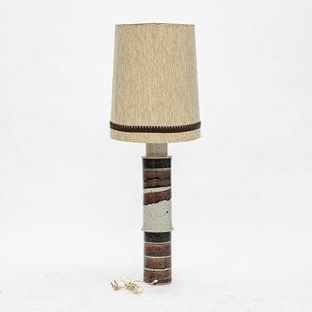 Inger Persson, floor lamp, stoneware, Rörstrand Ateljé.