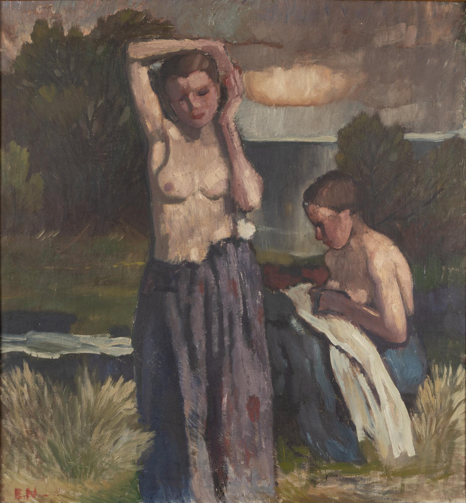 Ernst Norlind, After the Bath.